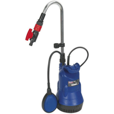 Submersible Water Butt PumpAluminium Swan Neck Extension Pipe230V Supply from B&Q