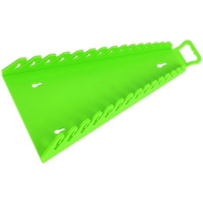  - 15 Reverse Spanner Green Tpr Sharks Teeth Tool RackWall Mount Management