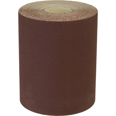  - Aluminium Abrasive Production Sanding Roll115mm X 10MExtra Fine 180 Grit