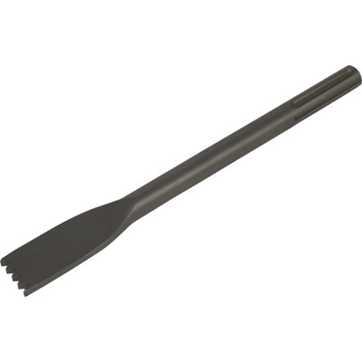 30 X 280mm Scutch Comb ChiselSds Max ShankImpact Demolition Breaker Steel from B&Q
