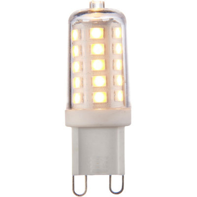 3.2W G9 Warm White Dimmable Led Bulb320 Lumen Output3000K Colour Temp from B&Q