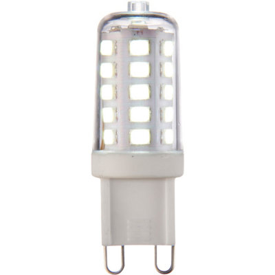 3.2W G9 Daylight White Dimmable Led Bulb320 Lumen Output6500K Colour Temp from B&Q