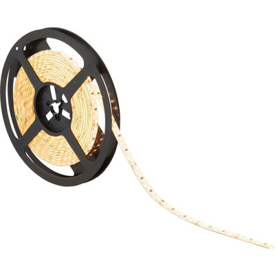 Flexible Ip65 Led Tape Light5M Reel48W Warm White LedsSelf-Adhesive from B&Q