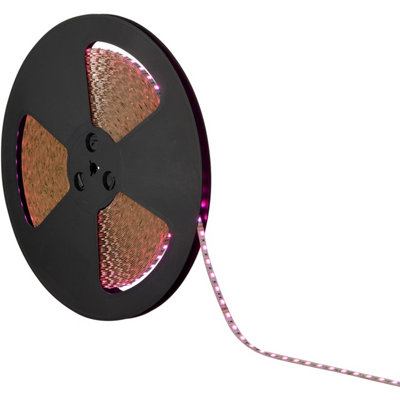 Flexible Led Tape Light30M Reel360W Rgb LedsSelf-Adhesive Backing from B&Q