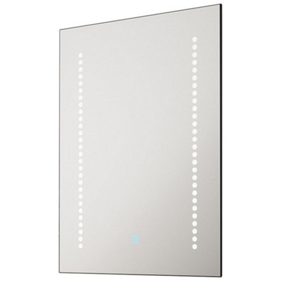 Tunable White Led Bathroom Mirror 500 X 700mm With Demister And Shaver Socket from B&Q