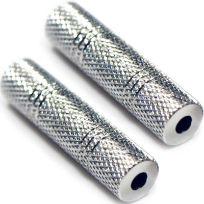 3.5mm Female To Socket Jack Coupler Joiner Adapter Aux Mono Connector Barrel from B&Q