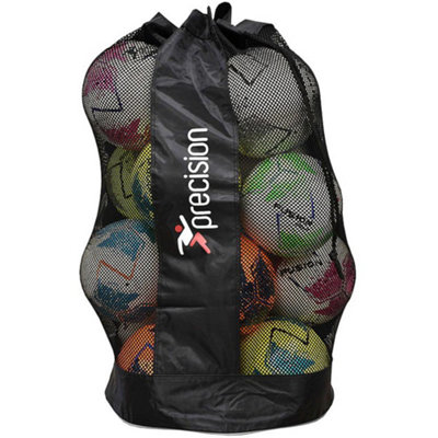 Precision 20 Ball Football Mesh Carry Sack BagDraw String NylonHolds 20X Size 5 from B&Q