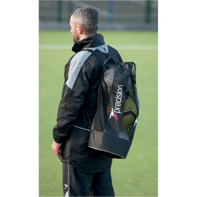 Precision 3 Ball Football Mesh Carry Sack BagDraw String NylonHolds 3X Size 5 from B&Q