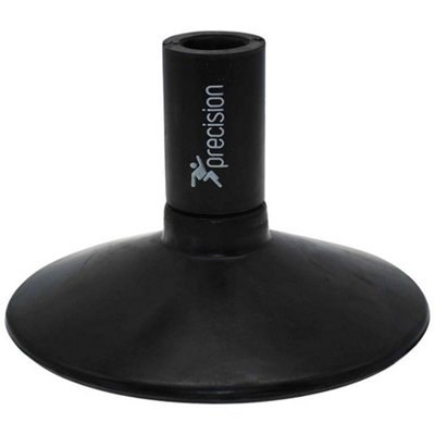 Precision 1.5Kg Weighted Rubber Corner & Boundary Pole BaseAstro Turf Indoor Post Mount from B&Q
