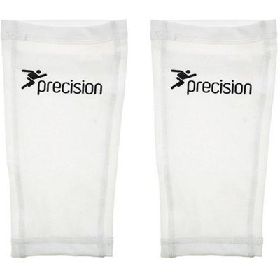 B&Q -  SShinguard Sleeves PairWhiteWashable Leg Protection Pad Holders