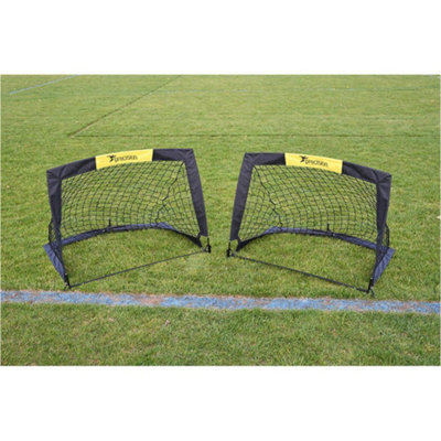 Precision 2 Pack4 X 3 Feet Fold Away Football Training GoalPortable Side Game Net from B&Q