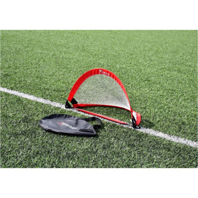 Precision 80 X 45Cm Pop Up Weighted Football Training Goal / NetPortable Side Game from B&Q