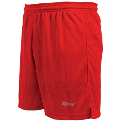 Precision M Adult Elastic Lightweight Football Gym Training ShortsAnfield Red 34-36" from B&Q