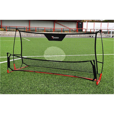 Precision 2 X 1.2M 2 In 1 Football RebounderPassing Headers Volley Training Bounce Net from B&Q