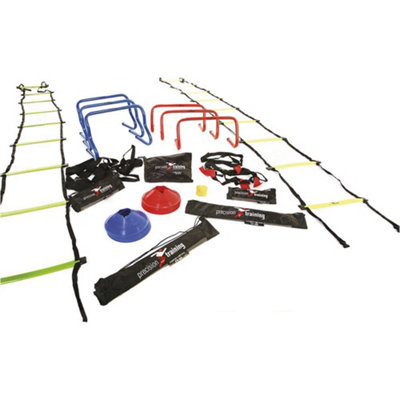 B&Q -  Football Athletics Speed & Agility KitLadder Hurdle Markers Chute Resistance