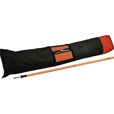 Precision Football Boundary Poles Carry BagHolds 30 PolesReinforced Training Storage from B&Q