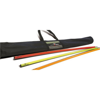 Precision Football Boundary Poles Carry BagHolds 12 PolesReinforced Training Storage from B&Q