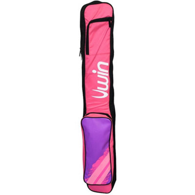 Uwin Hockey Stick & Kit Carry BagPink/purpleHolds 2/3 Sticks Adjustable Strap from B&Q