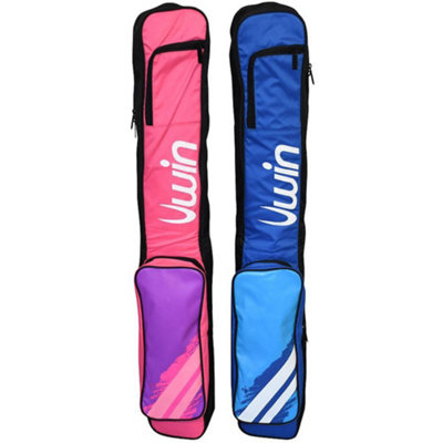 Uwin Hockey Stick & Kit Carry BagBlack/greyHolds 2/3 Sticks Adjustable Strap from B&Q