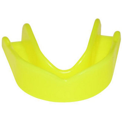 Loops Essential Boil & Bite MouthguardJunior YellowLatex Free Teeth Protector from B&Q