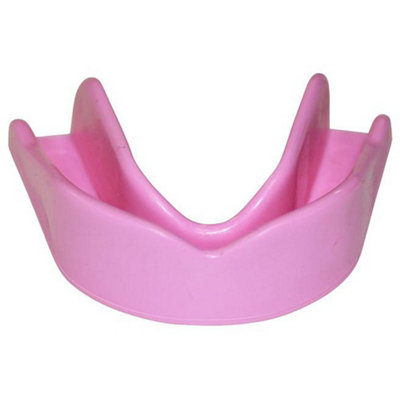 Loops Essential Boil & Bite MouthguardAdult PinkLatex Free Teeth Protector from B&Q