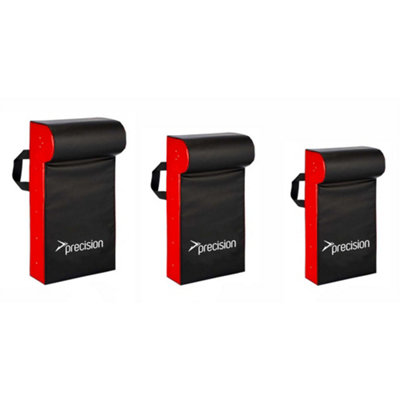 Precision Youth Rugby Tackle Bag Wedge Hit ShieldHandheld Training Pad Mat61 X 33Cm from B&Q