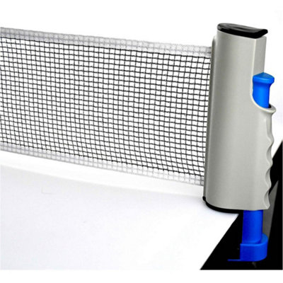 Fox TT 1.6M Retractable Table Tennis Net Adjustable Width Dining Table Office Desk Kit from B&Q