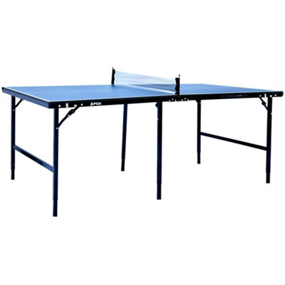 Loops Folding Midi Table Tennis Table - 180X102Cm - Indoor Home Garage Ping Pong Table