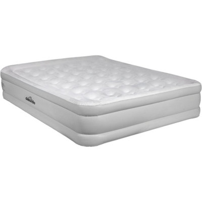 Loops Queen Size Inflatable High Raised Air Bed With 230V Rapid Pump For Home And Camping from B&Q