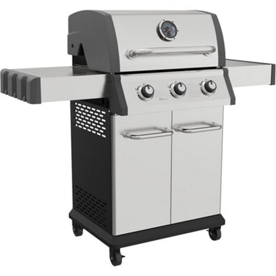 Loops High-Performance 3 Burner Gas Bbq Grill For Outdoor Cooking