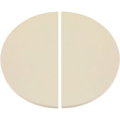 Loops 15 Inch 38Cm Split Cordierite Pizza StoneOven Bbq Grill Homemade Crispy Base from B&Q
