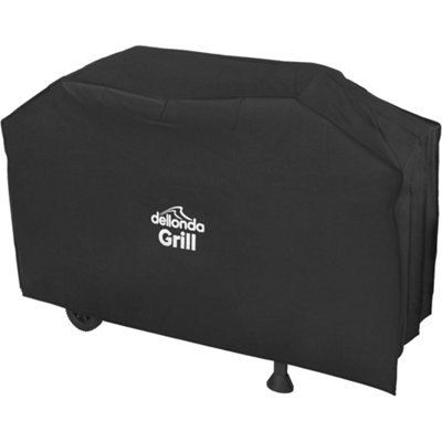 Loops Premium Outdoor Bbq Cover For Ys12020 - Durable Black Pvc - 1370mm X 920mm Water-Resistant Protection