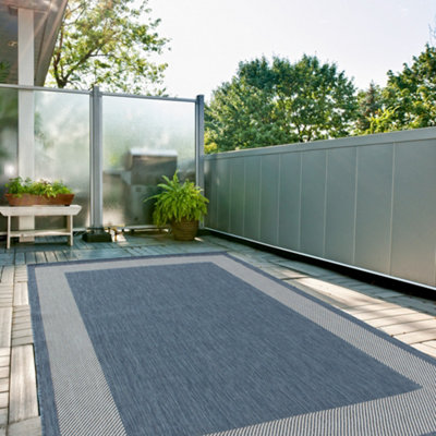 The Rugs Ecology Collection Outdoor Rugs In Blue  200Blu from B&Q