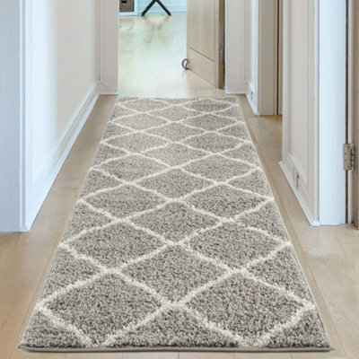 The Rugs Myshaggy Collection Rugs Moroccan Design In 385 Gi Grey