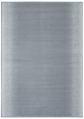 The Rugs Maestro Collection Ombre Design Rug In Grey   3797 Gb22 from B&Q