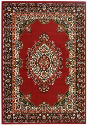 The Rugs Maestro Collection Traditional Design In Red  4470 R55 from B&Q