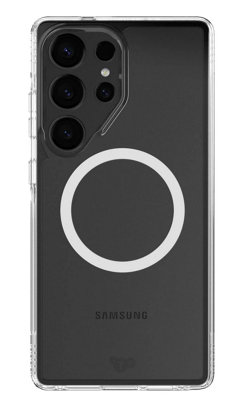 Tech21 EvoClear case for Samsung S25 Ultra - anti-yellowing cover with magnets - Image 7