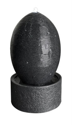 Outdoor Living UK Aqua Creations Caterina Fountain Solar Water Feature With Protective Cover from B&Q
