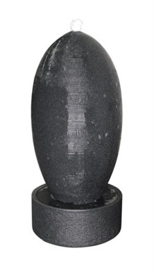 Outdoor Living UK Aqua Creations Elisa Fountain Mains Plugin Powered Water Feature from B&Q