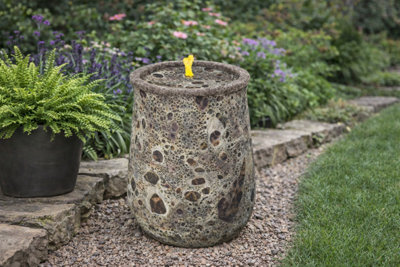 Outdoor Living UK Altico Talia Fossil Brown Water Feature Without Cover from B&Q