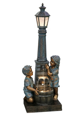 B&Q -  Ardmore Lampost Fountain Without Cover