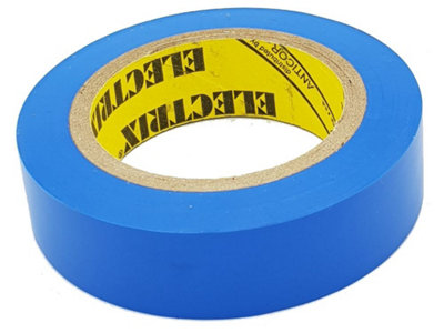 Blue Electrical Waterproof Insulation Insulating Tape 19mm X 20M from B&Q