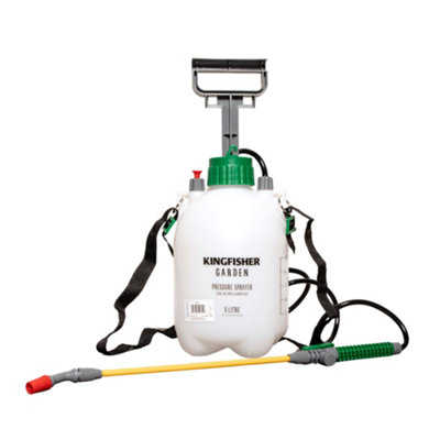Samuel Alexander 3 Litre Garden Weed Killer And Fertiliser Pressure Sprayer With Carry Strap from B&Q