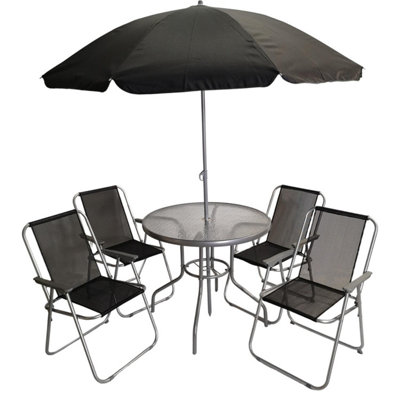 B&Q -  4 Seater Garden Table And Chairs Set