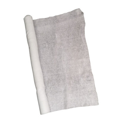 Samuel Alexander 2.4M X 90Cm Soft White Artificial Fake Snow Blanket Christmas Decoration from B&Q