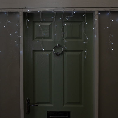 Samuel Alexander 25M 1000 Led Frosted Iciclebrights Christmas String Lights In White from B&Q