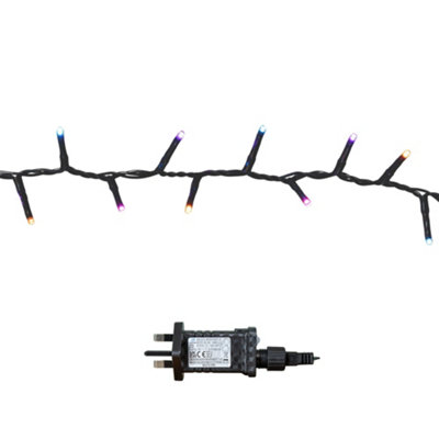 6m 240 LED TreeBrights Multi-Action Christmas String Lights with Timer ...