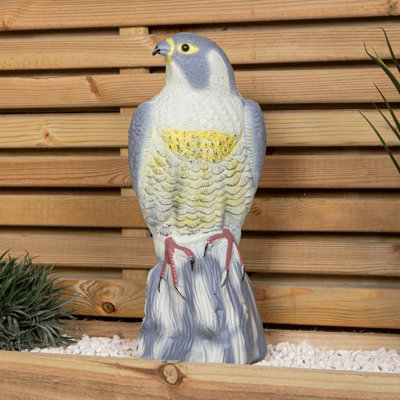 Samuel Alexander 41Cm Large Outdoor Plastic Falcon Bird Deterrent from B&Q
