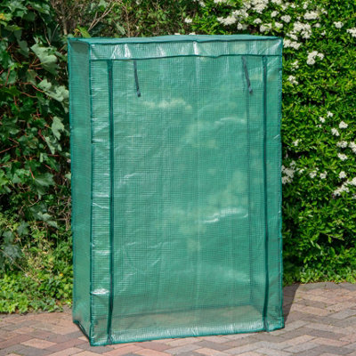 Samuel Alexander 1.5M X 1M Outdoor Tomato Greenhouse With Steel Frame And Protective Pe Cover from B&Q