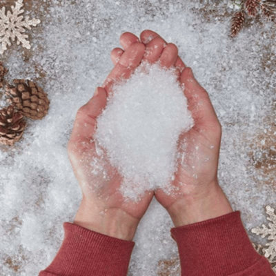 B&Q -  100G White Fine Artificial Christmas Snow